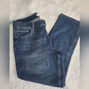 Womens Maurices Blue Jeans, 14W X-Short